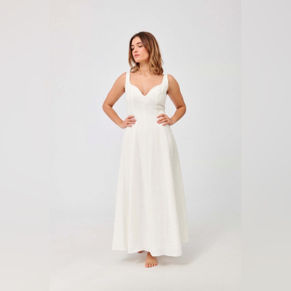 MARA HOFFMAN Perdita Dress in White